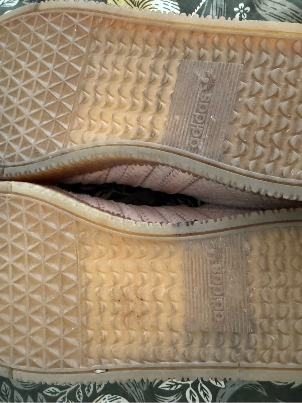 adidas Samba Women’s Light Pink Sneakers with Gum Sole - Picture 7 of 8